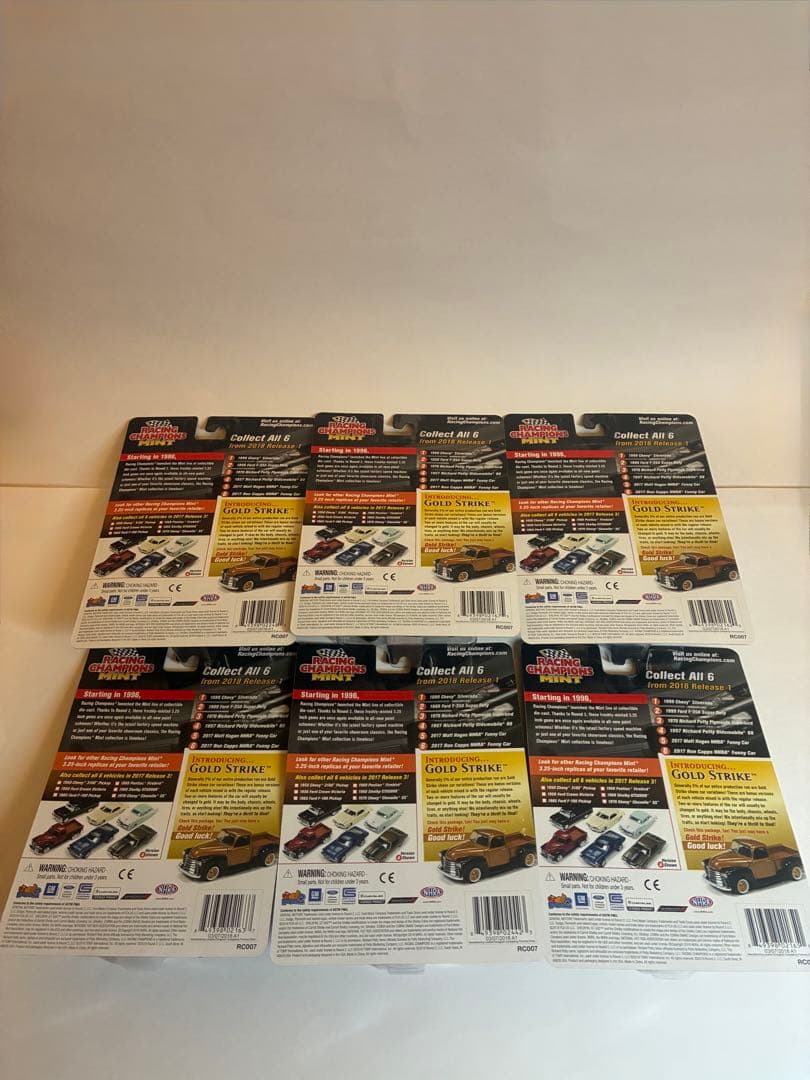 【世界限定2500】Racing Champions Mint 6台 フルセット