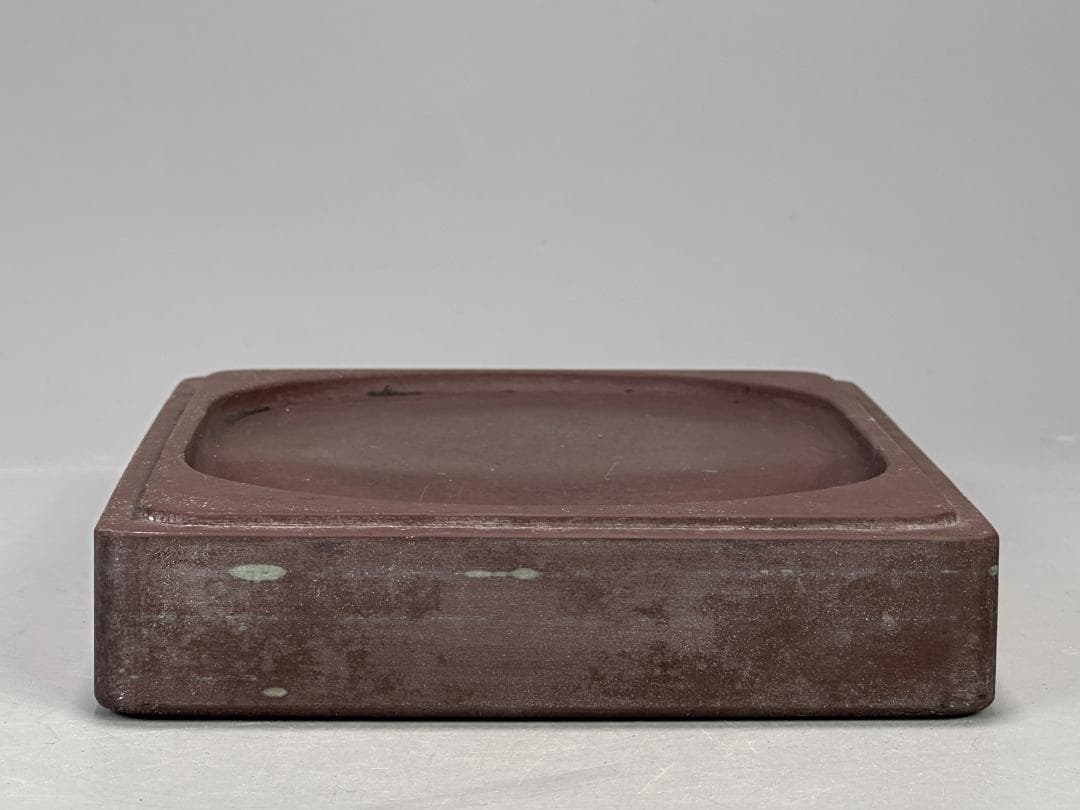 書道具　硯　雲龍文蓋付硯