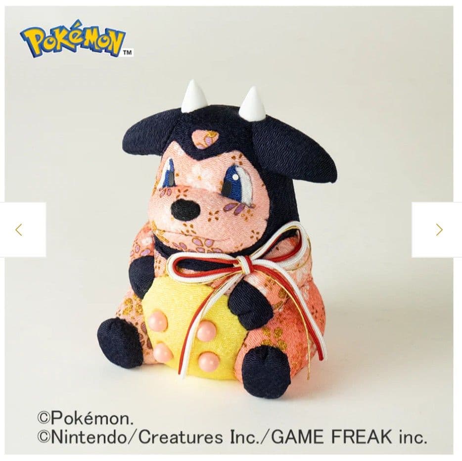 伝統工芸　木目込み　ポケモン　ミルタンク