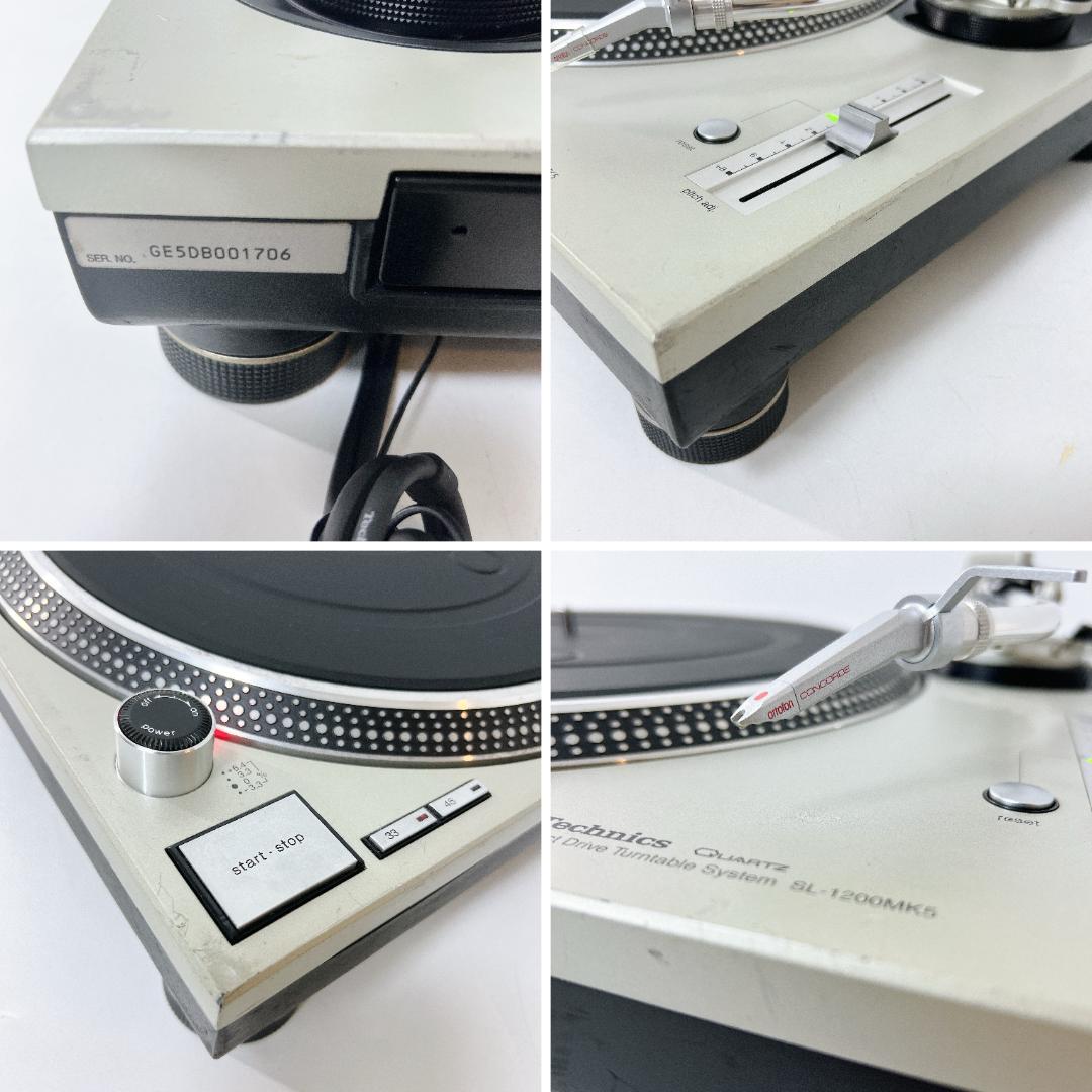 Technics テクニクス SL-1200MK5 ターンテーブル カートリッジ