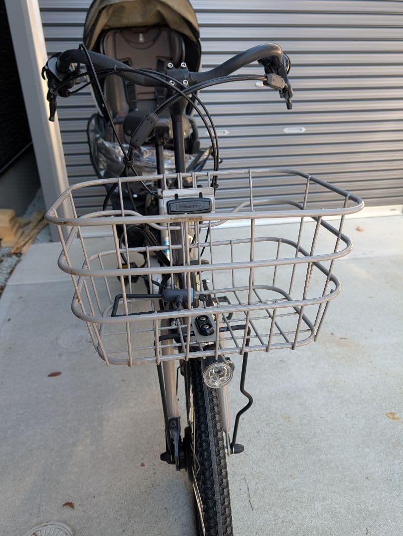 電動アシスト自転車 ブリヂストン ビッケ bikke子供乗せチャイルドシート