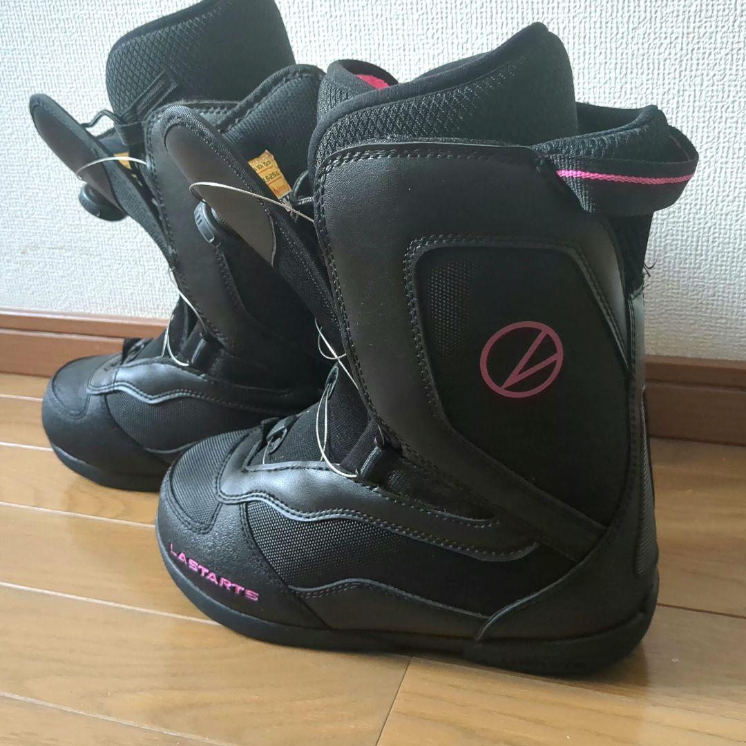 LA STARTS スノーボードブーツ 女性用 ブラック/ピンク