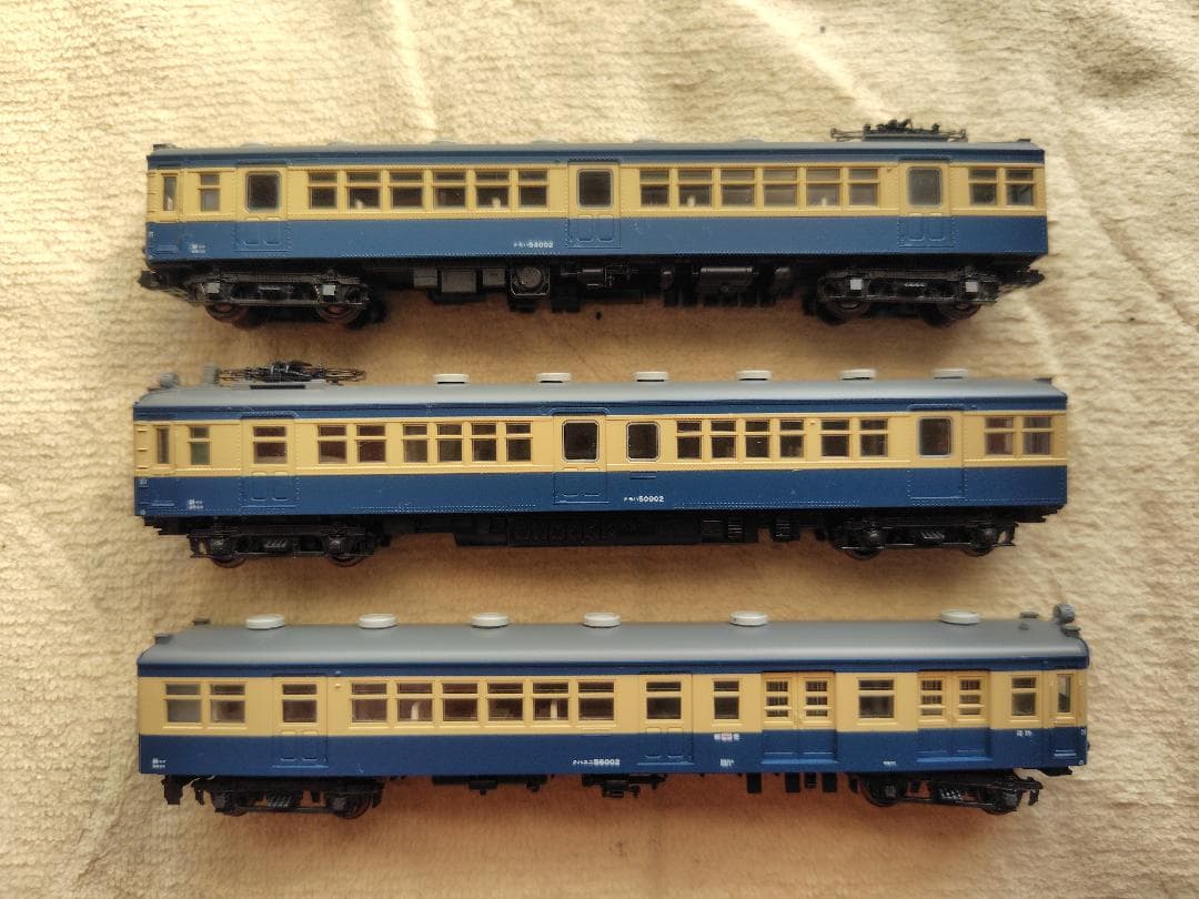 KATO 10-1350クモハ54 0+クモハ50+クハユニ56飯田線3両セット