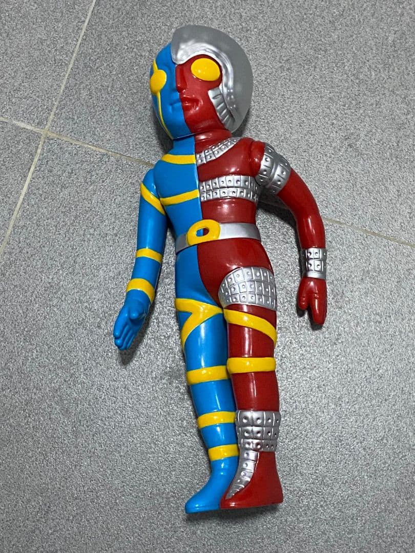 在庫最後 人造人間キカイダー ソフビ 黄色の目 25cm