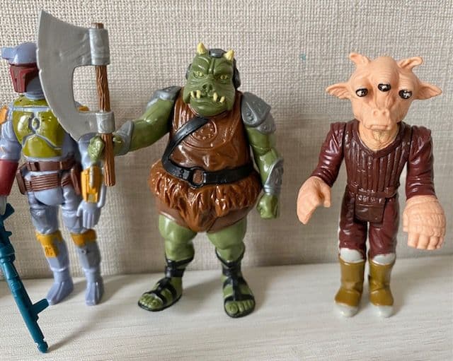 70年代〜80年代のStar Wars ヴィンテージ ケナー フィギュア セット