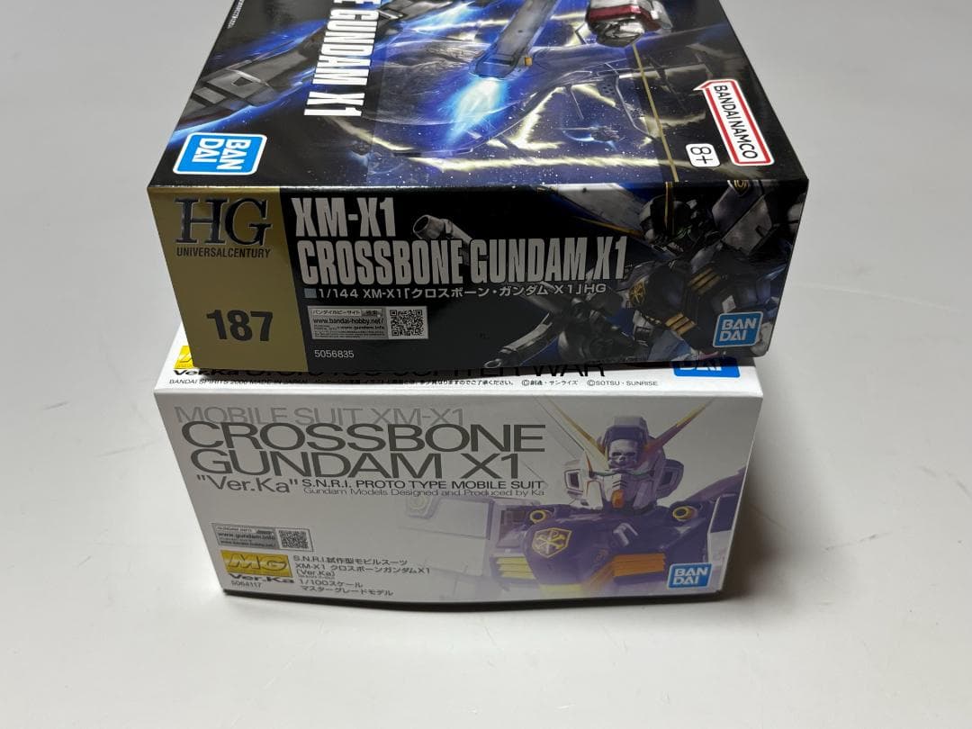 【MG HGセット】クロスボーンガンダムX1 verKa