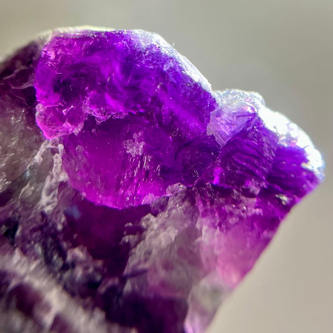 バイカラー シュガー 虹 フローライト 310.35ct 原石 ゾーニング 鉱物