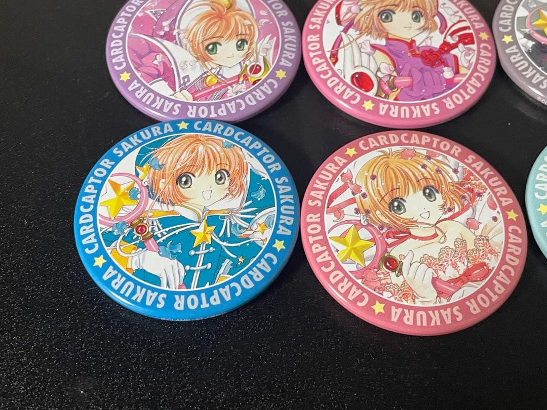 カードキャプターさくら　アニカプ　缶バッジ　フルコンプ