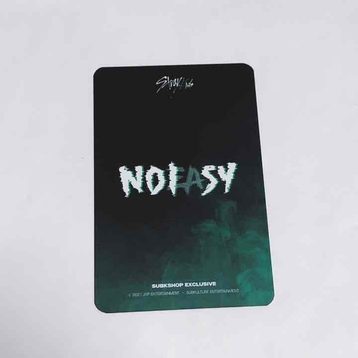 STRAYKIDS NOEASY トレカ subk ジソン ハン
