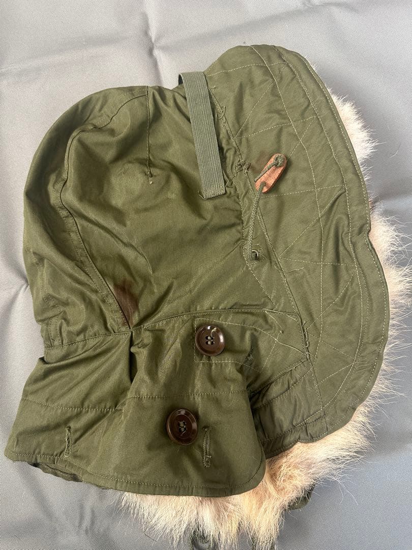 M-51 モッズコート用フード　緑タグ