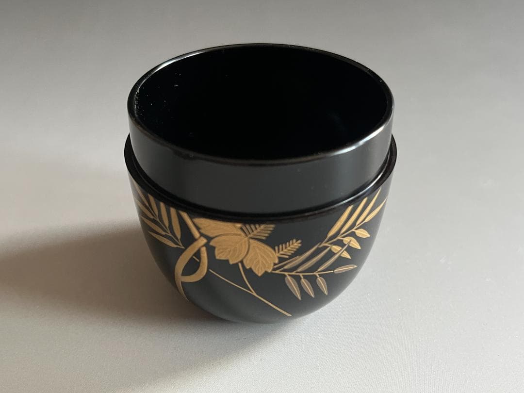 今津一慶　笹桐　中棗　薄茶器　茶道具