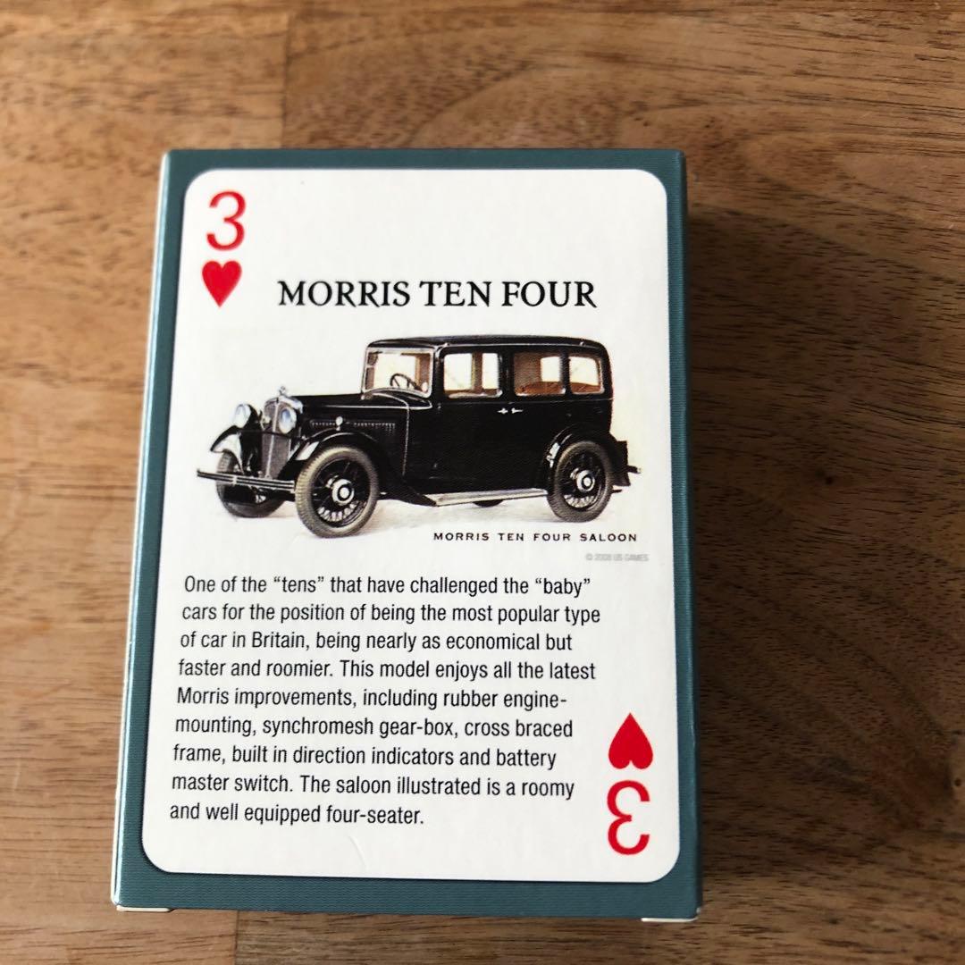 ヴィンテージトランプ　アンティークモーターカー　絶版品