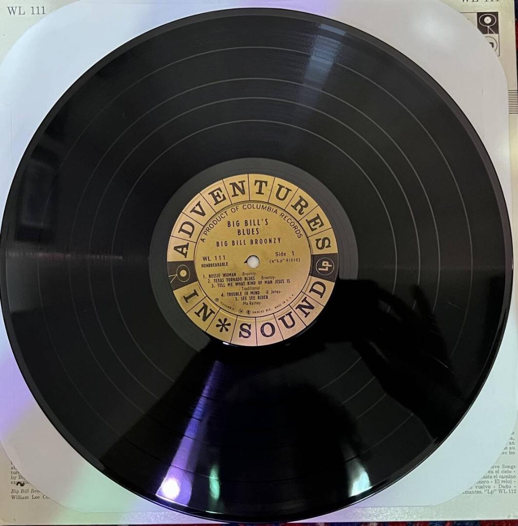 BIG BILL BROONZY -BIG BILL'S BLUES オリジナル