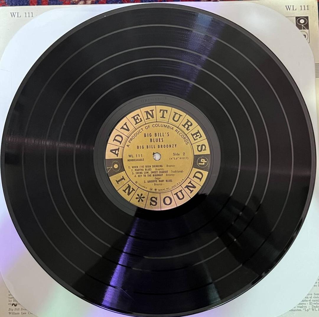 BIG BILL BROONZY -BIG BILL'S BLUES オリジナル