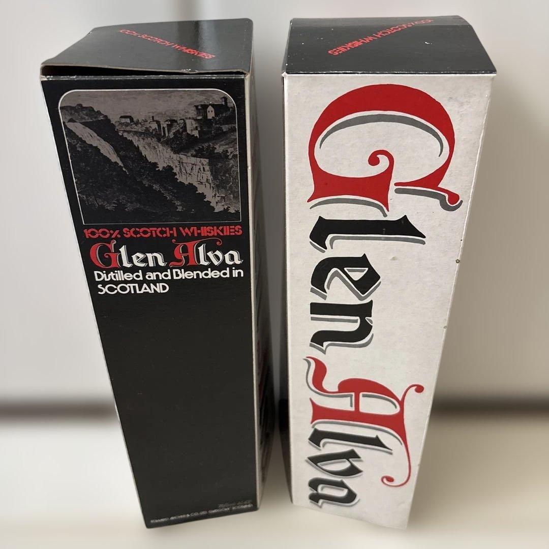 古酒Glen Alba 特級ウイスキー 2本セット箱付き