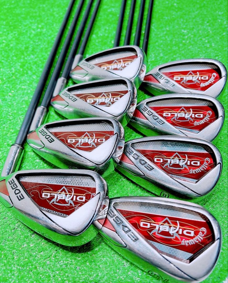 ★優しい アイアンセット☆Callaway キャロウェイ DIABLO EDGE