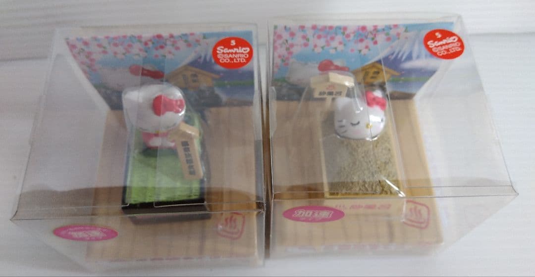 ハローキティ ご当地 ゴトカーコレクション 温泉バージョン 4種セット レア