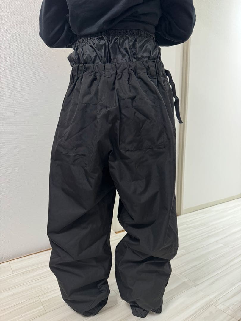 THREE WEATHER ブラックスノーボードパンツ ユニセックス　ムラスポ