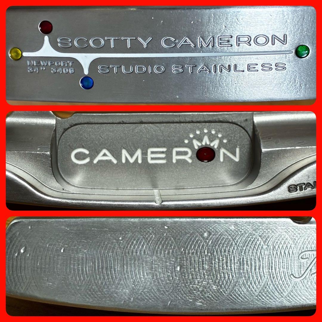 超希少品 スタジオステンレス ニューポート 34インチ/340G ドット半透明