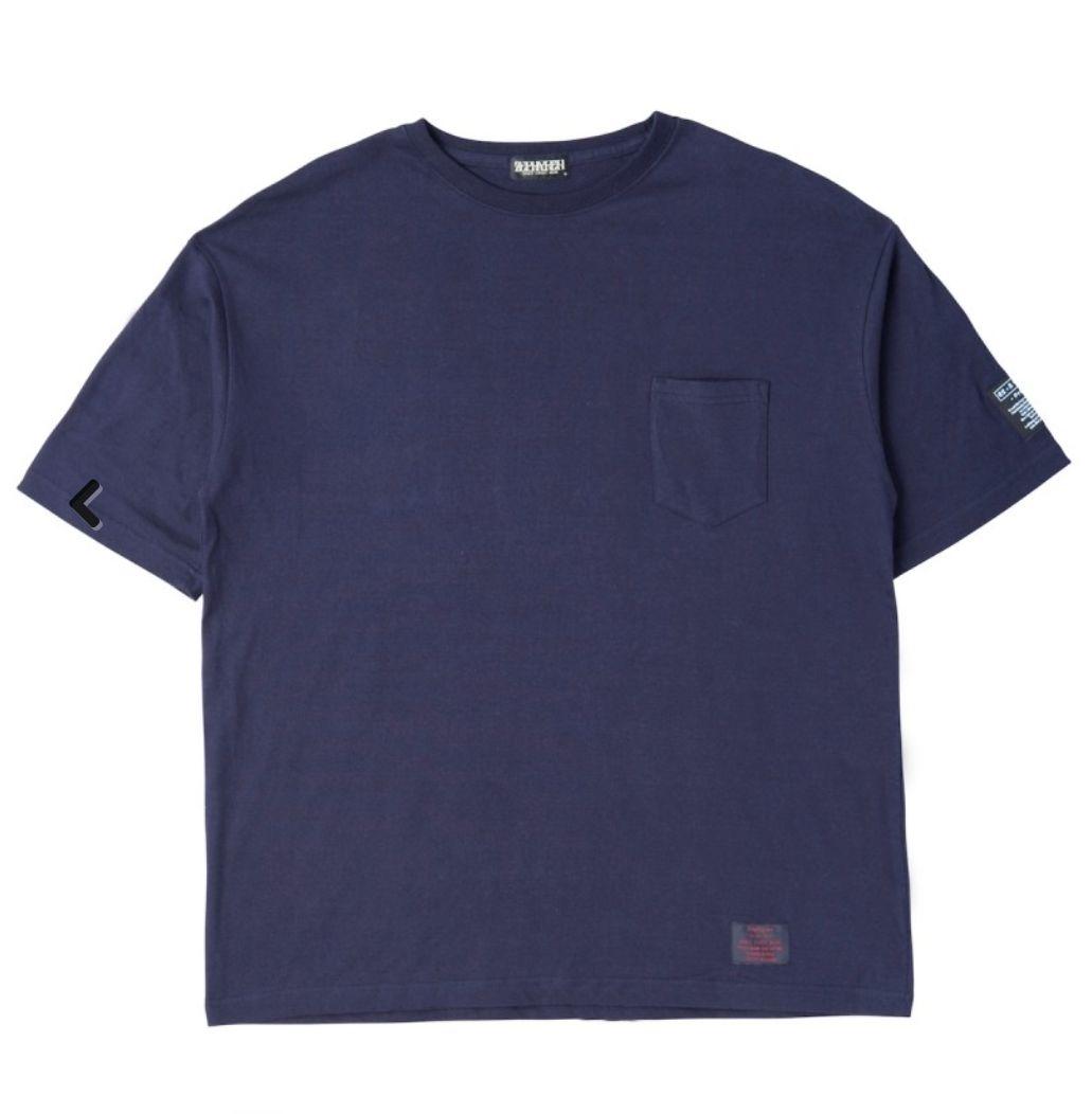 しろくさ 優里 TATTOO ZEPHYREN Ｔシャツ Ｍ ネイビー