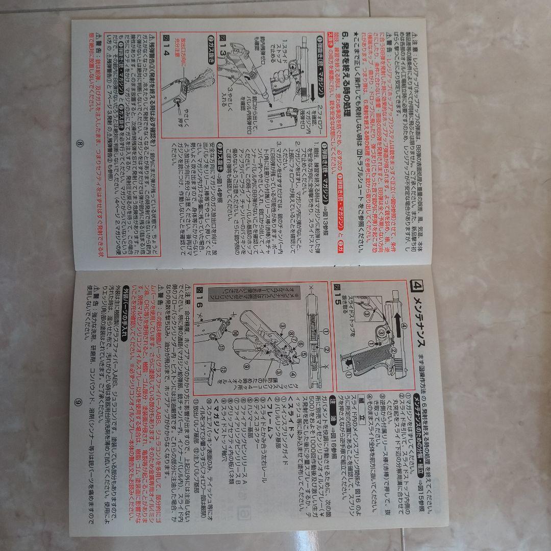 マルゼン ガバメント ブローバック