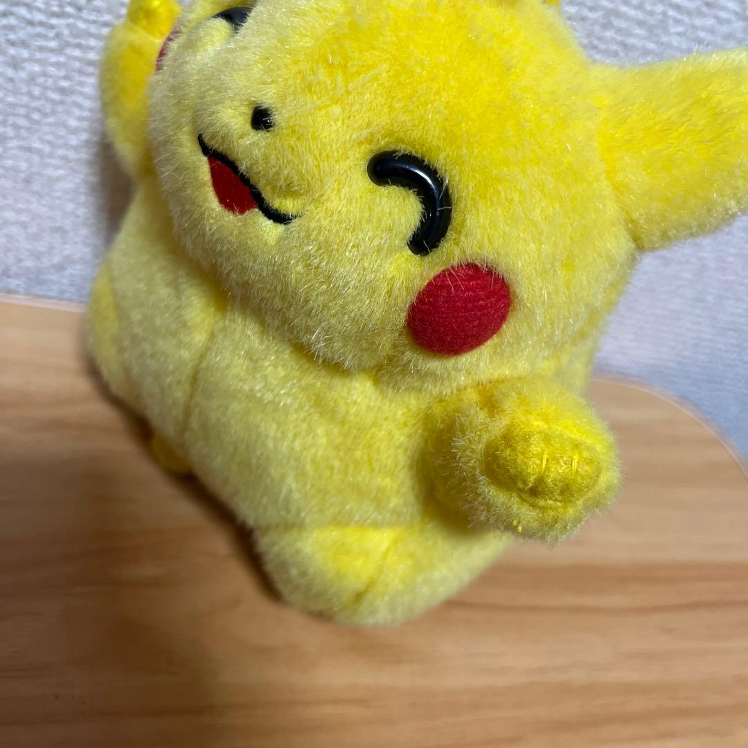 専用　激レア⭐︎状態良好⭐︎にっこり　バンザイ　ピカチュウ　初期　TOMY⭐︎当時