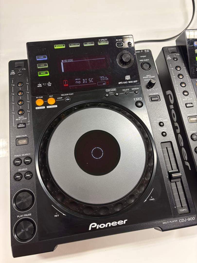 Pioneer CDJ-900 2台セット ヘッドホンプレゼントあり
