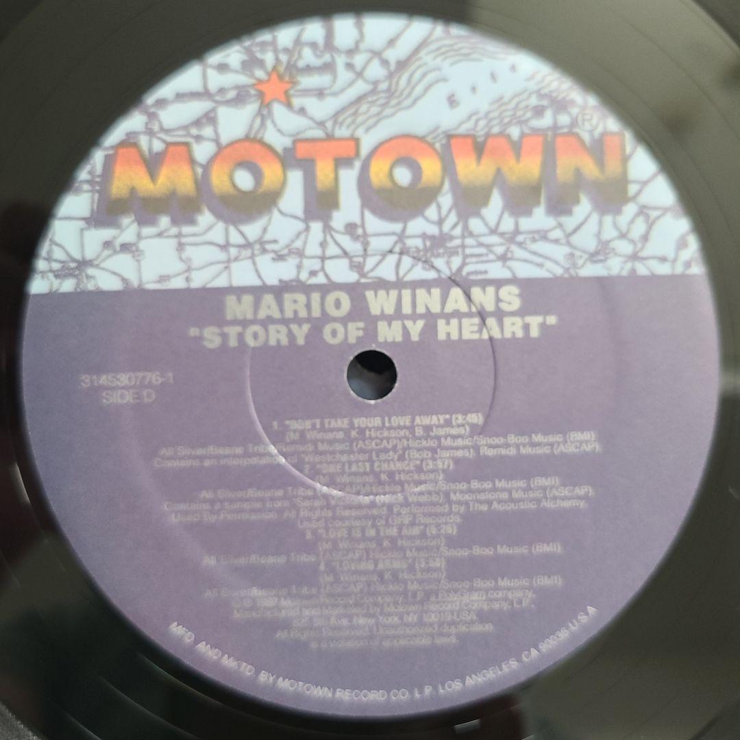 ★ＵＳオリジナル盤★『ストーリー・オブ・マイ・ライフ』ＭＡＲＩＯ WＩＮＡＮＳ