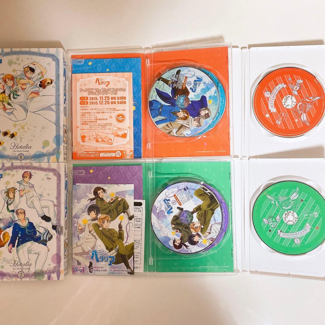 ヘタリア アニメ DVD アニメイト限定版 まとめ売り