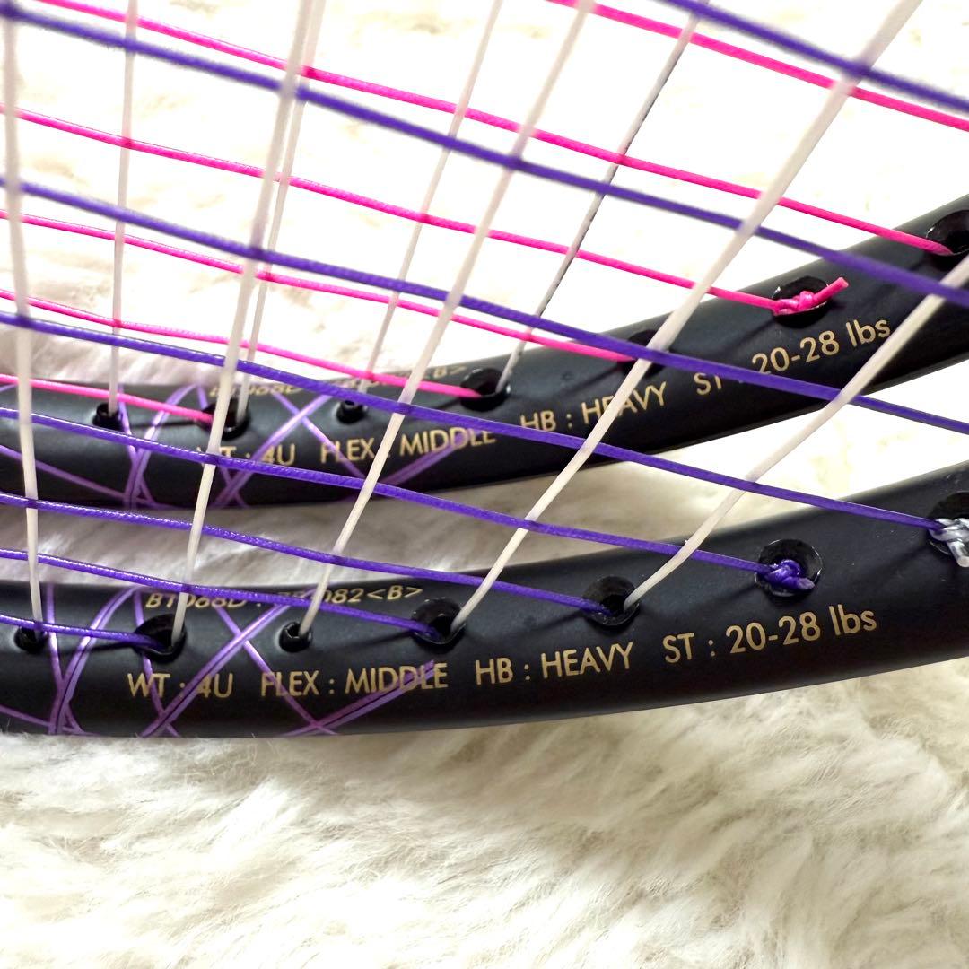 美品 Prince D-TX AXIS バドミントンラケット 2本4U G6