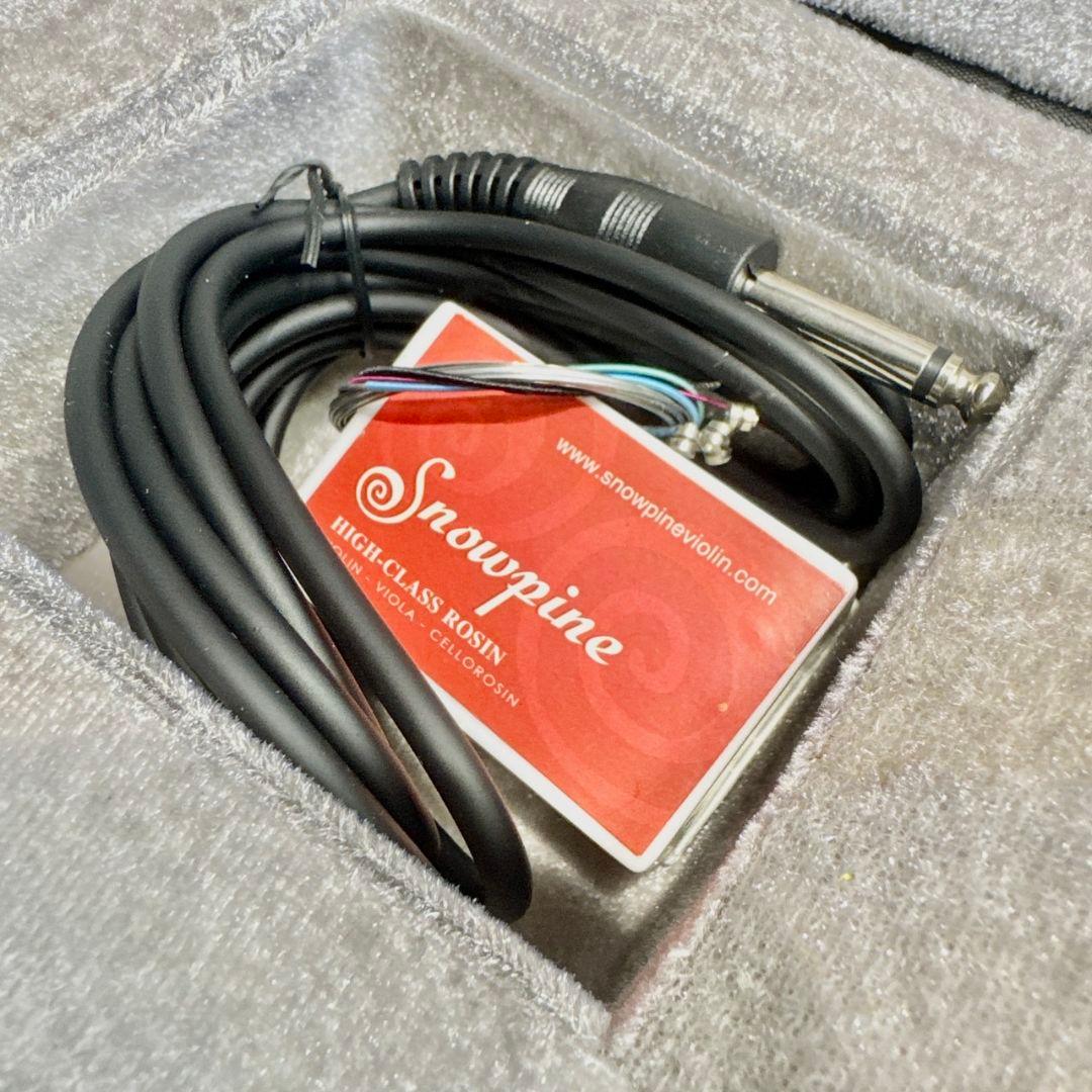 ENNBOM サイレント バイオリン ハードケース付き