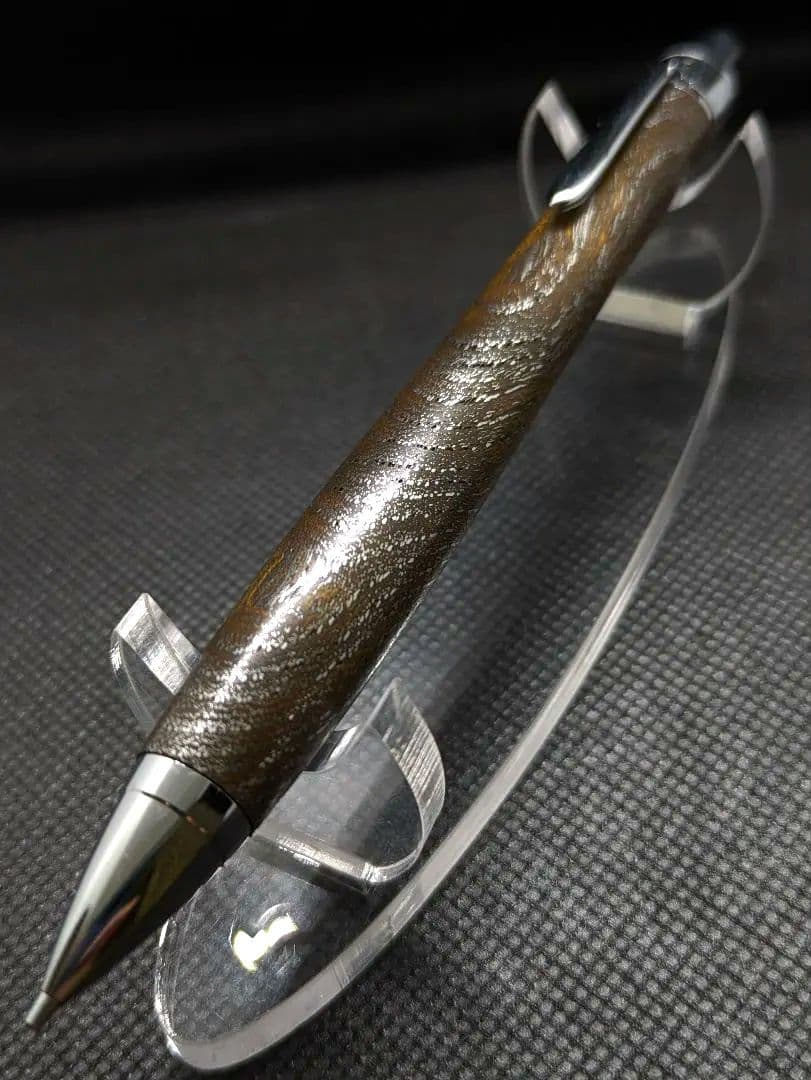メタライズドウッド 欅 シャーペン0.5mm 工房楔監修 加藤金属