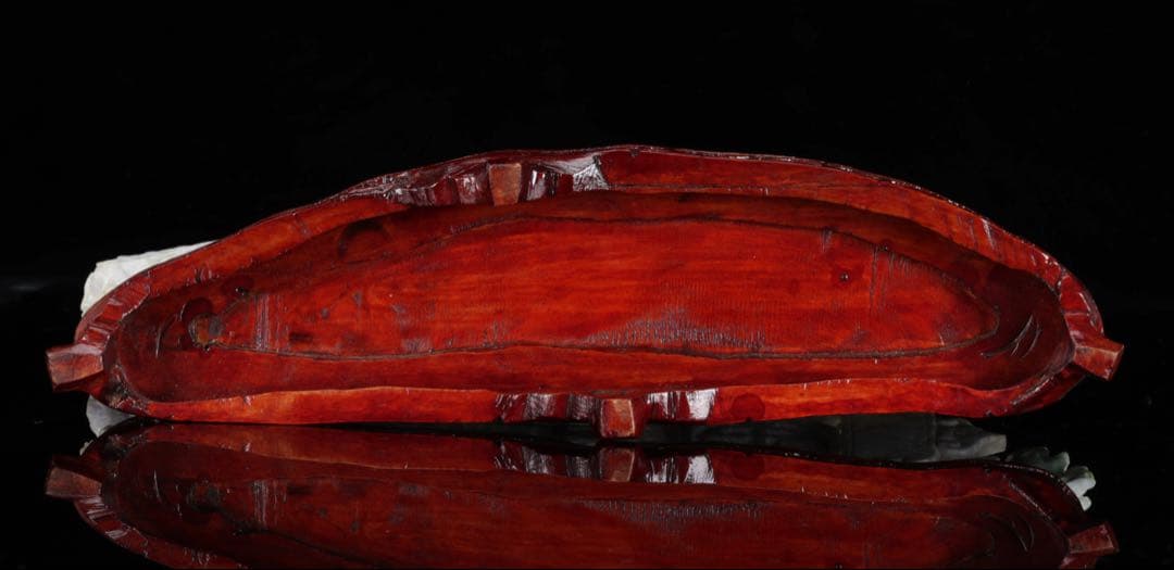 【希少美品】ラベンダー翡翠精緻彫刻置物 龍獅子象楼閣吉祥文字透かし 飾台座付