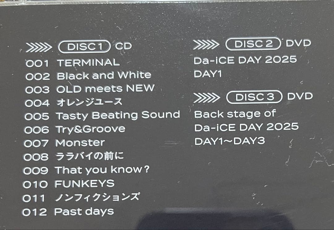 ◎Da-iCE TERMiNaL CD＋2DVD◎