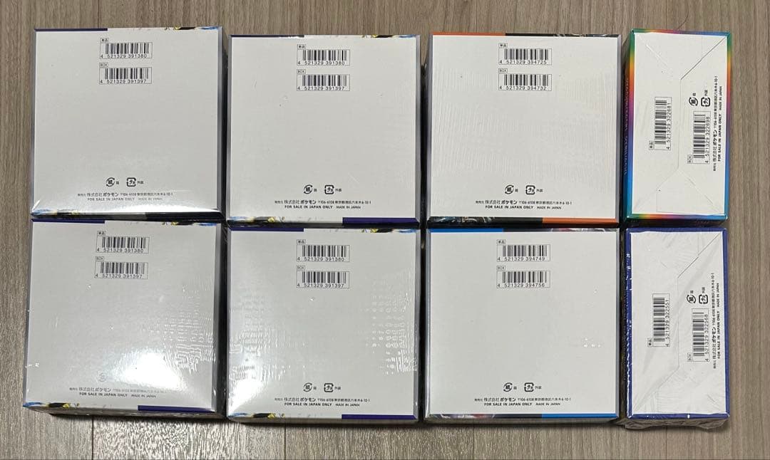 ポケモンカード　BOX まとめ売り　シュリンク付き