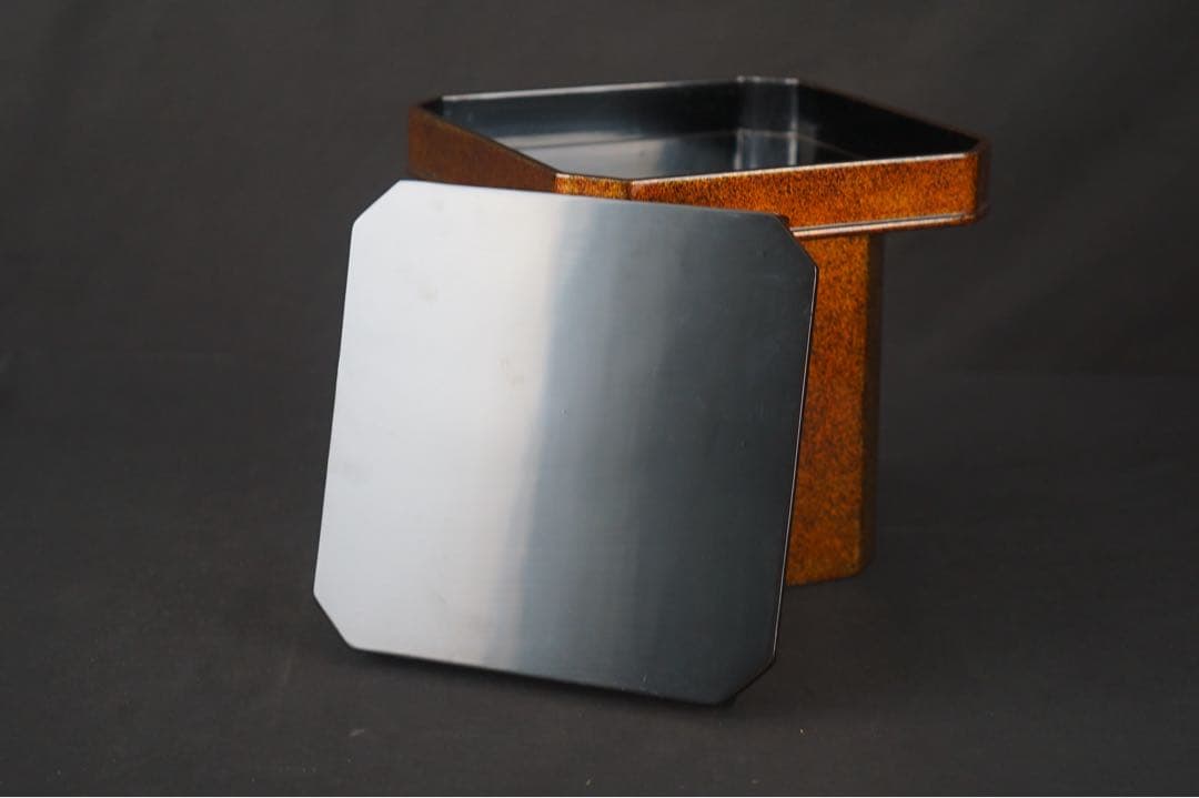 輪島塗 西鍛治 造 極上梨子地 三宝 共箱 / 西鍛治漆器工房 三宝台