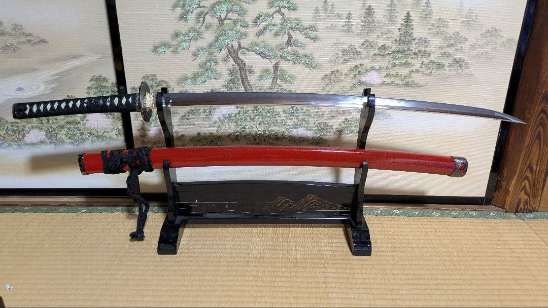 【値下げ】金属製 模造刀 和泉守兼定