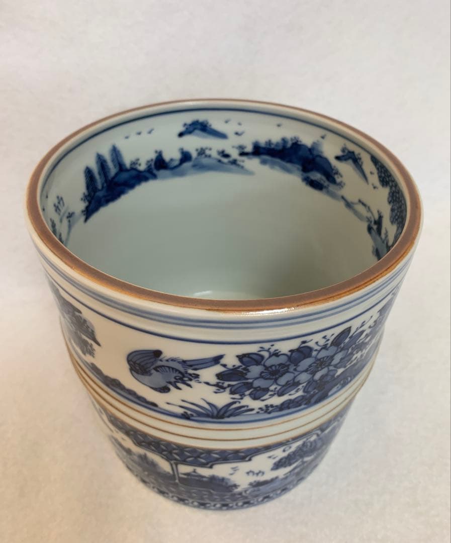 林秀峰作　一重口水指
