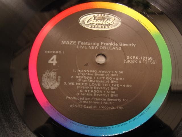 Live In New Orleans　Maze Frankie Beverly