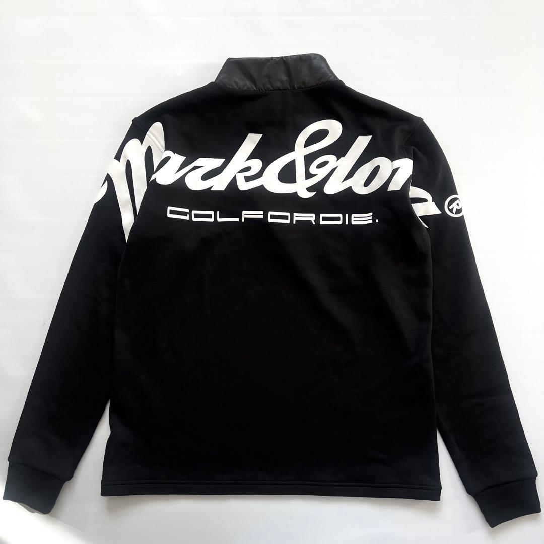 MARK&LONA マークアンドロナ　ハーフジップ 裏起毛　長袖シャツ　46