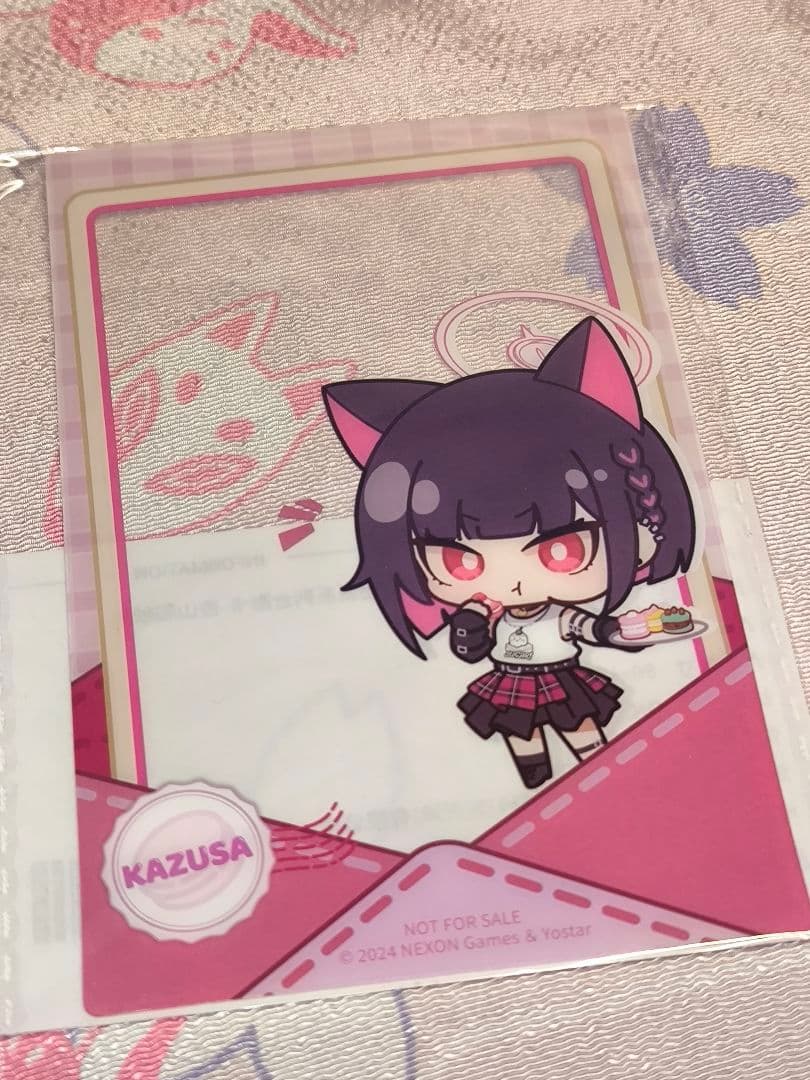 ブルーアーカイブ カズサ コラボカフェグッズセット