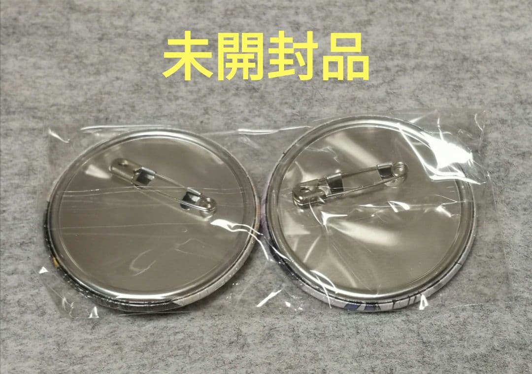 銀魂　ジャンプフェスタ　缶バッジ　沖田　新八