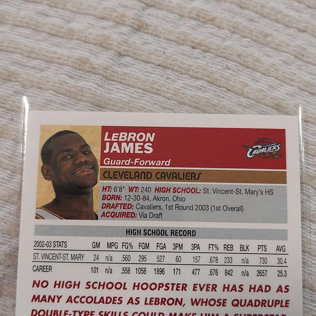 レブロン・ジェームズ、レブロン、バスケ、NBA、ルーキー