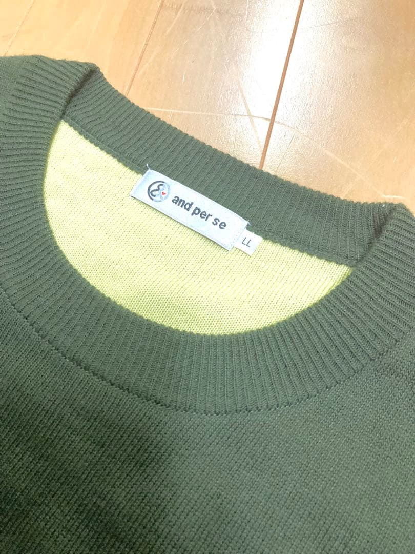 and par se セーター・ベストセットアップ