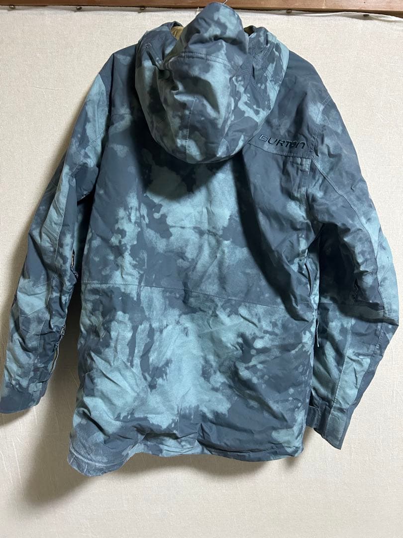 Burton 青迷彩　スノーボードウェア　スキーウェア　メンズ