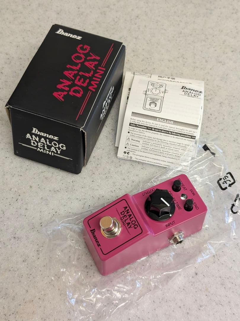 Ibanez ADMINI アナログディレイ