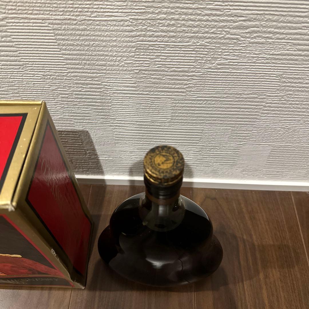 古酒　HENNESSY XO グリーンボトル　金キャップ