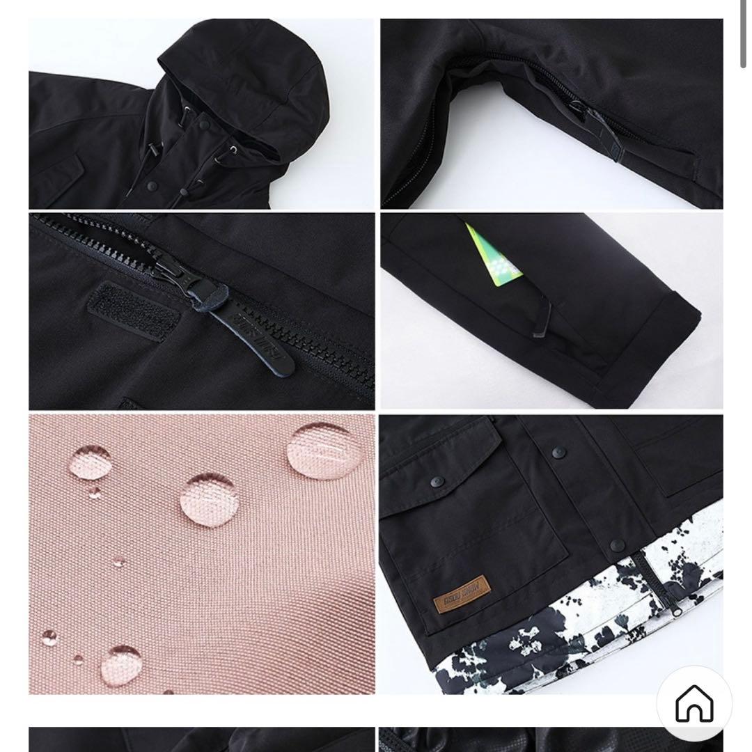 一度のみ着用！ピンク スノーボードジャケット 女性用