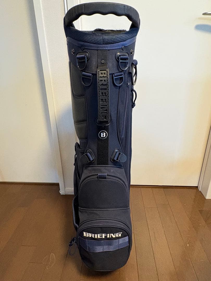 BRIEFING ネイビー ゴルフキャディバッグ
