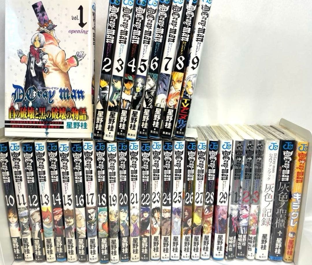 【全巻初版・帯・冊子付】D.Gray-man 豪華セット